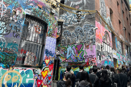 Hosier Lane@メルボルン