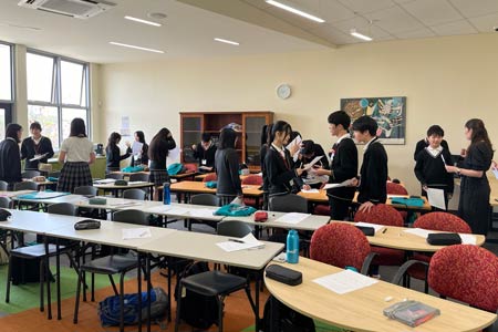 学校にて1