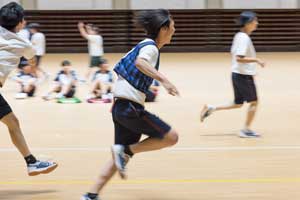 学年対抗400mリレー