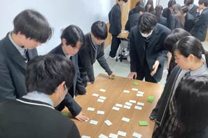 高1龍総　百人一首大会